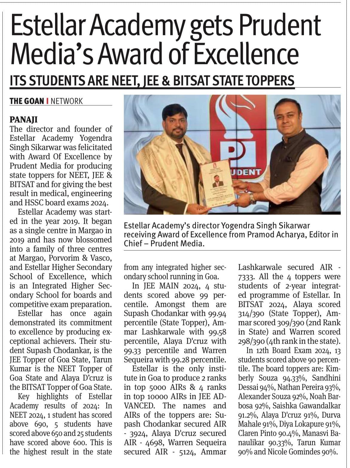 Media Excellence Award - The Goan.jpg